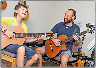 Gitarrenunterricht Kinder